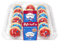 Kimberley's Bakeshoppe™ Patriotic Vanilla Mini Soft Frosted Sugar Cookies