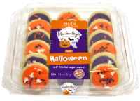 Kimberley's Bakeshoppe™ Halloween Vanilla Mini Frosted Cookies Perspective: Main