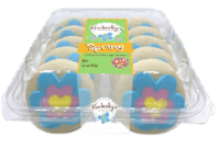 Kimberley's Bakeshoppe™ Spring Shaped Vanilla Frosted Sugar Cookies
