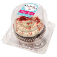 Kimberley's Bakeshoppe Red Velvet Filled Gourmet Jumbo Cupcake