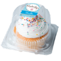 Kimberley's Bakeshoppe Vanilla Filled Gourmet Jumbo Cupcake