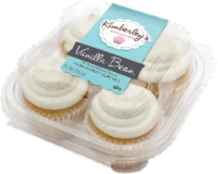 Kimberley's Bakeshoppe Vanilla Bean Filled Gourmet Cupcakes Perspective: Main