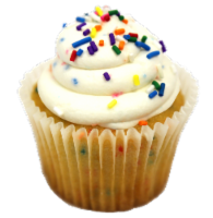 Kimberley's Bakeshoppe Birthday Cake Filled Gourmet Cupcakes