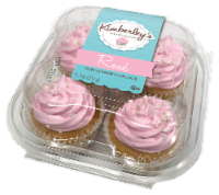 Kimberley's Bakeshoppe™ Rosé Gourmet Cupcakes Perspective: Main