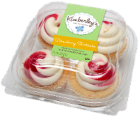 Kimberley's Bakeshoppe™ Spring Bundle Strawberry Shortcake Filled Gourmet Cupcakes Perspective: Main