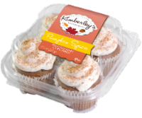 Kimberley's Bakeshoppe™ Pumpkin Spice Filled Gourmet Cupcakes