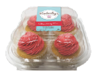Kimberly's Bakeshoppe Strawberry Kiss Gourmet Cupcakes