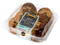 The Worthy Crumb™ Double Chocolate & Chocolate Chip Duo Cookies Perspective: Main