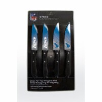 DET NFL 4 Pc Steak Knives Perspective: Main