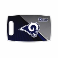 Sports Vault LBNFL26 14 x 9 in. NFL Los Angeles Rams Large Cutting Board