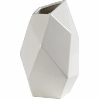 Renwil Scandinavian Casual Lee Small Vase in Glossy White