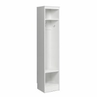 Prepac Narrow Entryway Organizer in White
