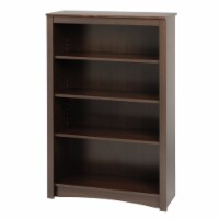 Prepac 48  4 Shelf Bookcase in Espresso