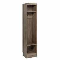 Prepac Narrow Entryway Organizer in Drifted Gray