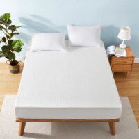 Ice Silk Cooling Waterproof Quilted Mattress Protector Pad Cover