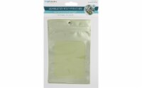 Multicraft Zip Bag W/Window 4.1x6.4  Gold