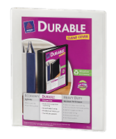 Avery Durable Clear Cover 0.5 Inch Binder - White Perspective: Main
