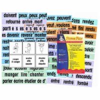 Poster Pals Verb Attack: French Card Set 159 Cards (PSZP155F)