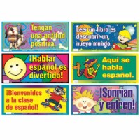 Poster Pals PSZSN7 18 x 8 in. Spanish Variety Poster Set