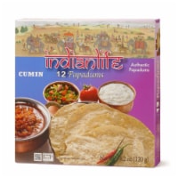 Indianlife® Cumin Papadums Perspective: Main