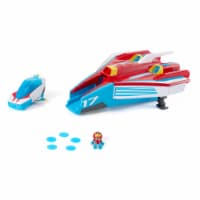 Paw Patrol Super Paws 2-in-1 Deluxe Transforming Mighty Pups Jet Command Center