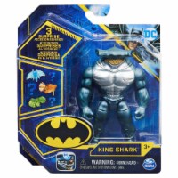 DC Comics Batman 4-inch Action Figure with Surprise Accessories - King Shark Perspective: Main