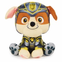 PAW Patrol: The Mighty Movie Mighty Pups Rubble Plush Toy Perspective: Main