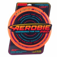 Aerobie Pro Ring Outdoor Flying Disc - Orange Perspective: Main