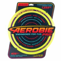 Aerobie Pro Ring Outdoor Flying Disc - Yellow Perspective: Main