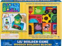 Cardinal Games Stephen Joseph Lil' Builder Wooden Blocks Game Perspective: Main