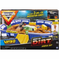 Monster Jam Kinetic Dirt Arena Playset Perspective: Main