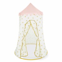 Wonder&Wise Indoor Childrens Kid Foldable Canvas Pop Up Play Tent Toy, Starburst