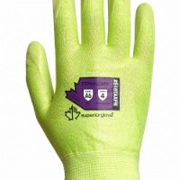 Superior Glove HI VIZ,PR  S18TAXFN-10