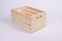 Pine Storage Crate Perspective: Main