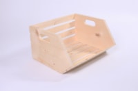 Adwood Manufacturing Wooden Produce Crate Perspective: Main