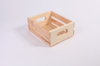 Pine Storage Crate Perspective: Main