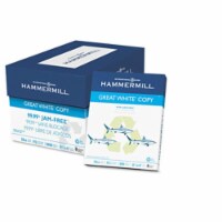 Hammermill 86700 Great White Recycled Copy Paper  92 Brightness  20lb  Letter  5 000 Sheets