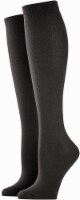 K. Bell® Soft & Dreamy Women's Knee-High Socks - 2 Pack - Black Perspective: Main