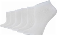 K. Bell® Women's No-Show Socks - 6 Pack - White Perspective: Main