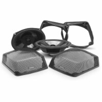 Rockford Fosgate TMS69BL9813 Harley Davidson Motorcycle Saddlebag Speaker Kit