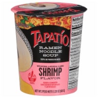 Tapatio Shimp Noodles Soup Cup Perspective: Main