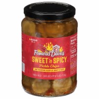 Famous Dave's® Sweet 'n Spicy Pickle Chips Perspective: Main