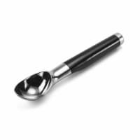 Black ABS Plastic & Stainless Steel Ice Cream Scoop