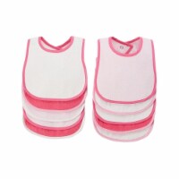1 Hooded Towel 6 Washcloths Bundle Set, Baby Boy Girl - Blue