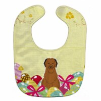 Easter Eggs Briard Brown Baby Bib