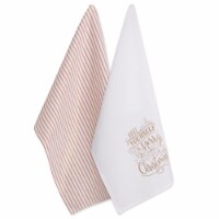 Assorted Merry Little Christmas Printed Dish Towel Set - Set of 2