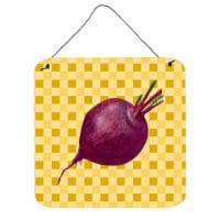 Beet Root on Basketweave Wall or Door Hanging Prints
