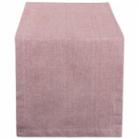 14 x 108 in. Solid Chambray Table Runner - Barn Red