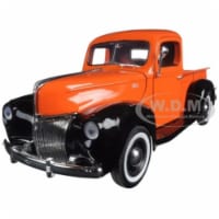 1 by 18 1940 Ford Pickup Truck Timeless Classics Diecast Model, Orange