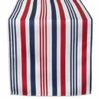 14 x 72 in. Patriotic Stripe Outdoor Table Runner